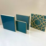 آجر لعابدار مربعی