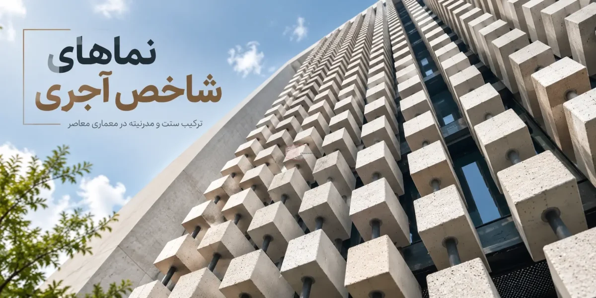نماهای شاخص آجری